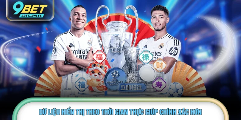 Dữ liệu hiển thị theo thời gian thực giúp chính xác hơn