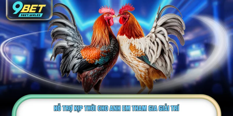 Hỗ trợ kịp thời cho anh em tham gia giải trí